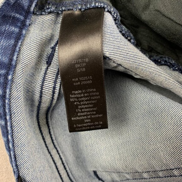 John Varvatos USA Mens Pants 30 Blue Jeans Wight Skinny Cotton Stretch 30x32 - Picture 10 of 14